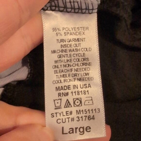 3/$20 B.L.E.U. Abstract Tunic Top Short Sleeve Asymmetric Hem Water Colours - Picture 16 of 16